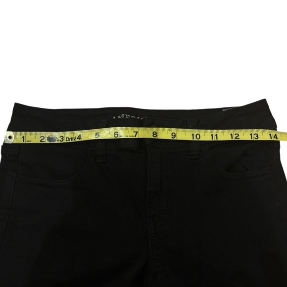 American Eagle Outfitters - Black Jeggings - Super Stretch - Size 4 - Like New - Picture 5 of 11
